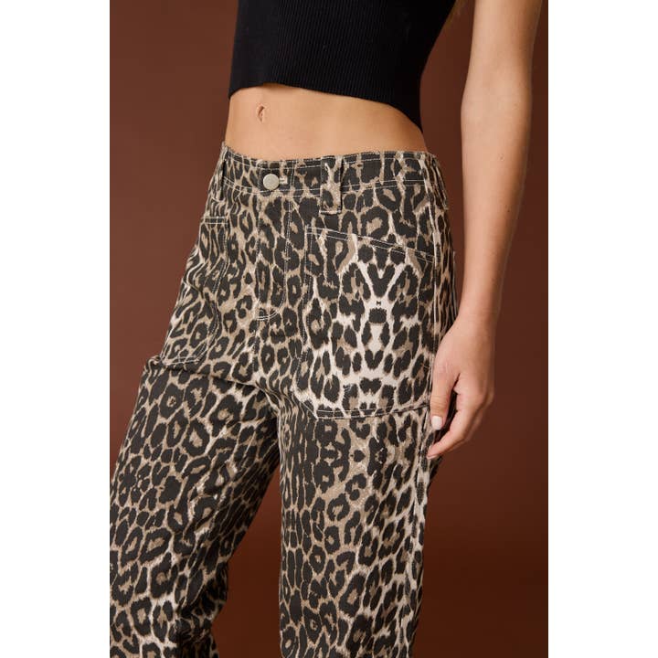 Papermoon Stella Leopard Pants