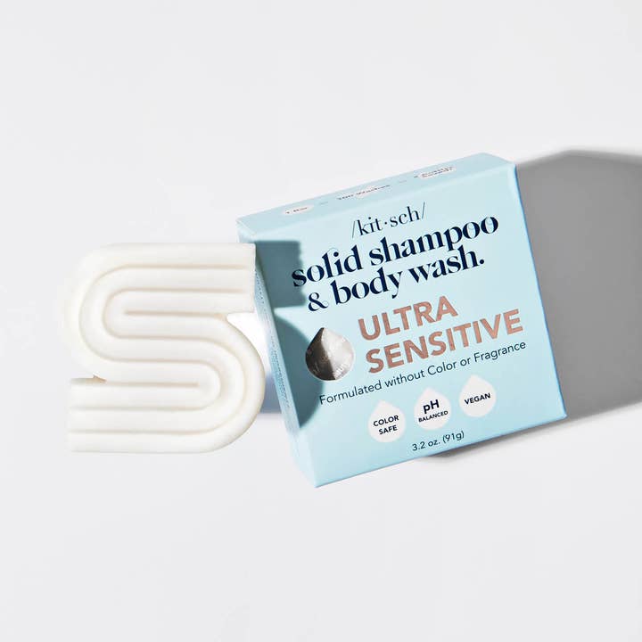 Kitsch Ultra Sensitive Shampoo & Body Wash Bar