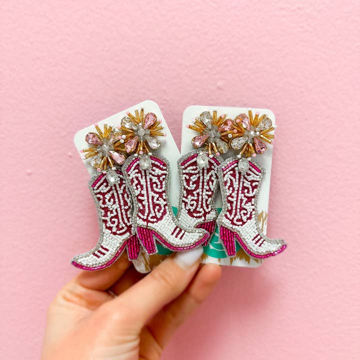 Taylor Shaye Lambert Boots Earrings