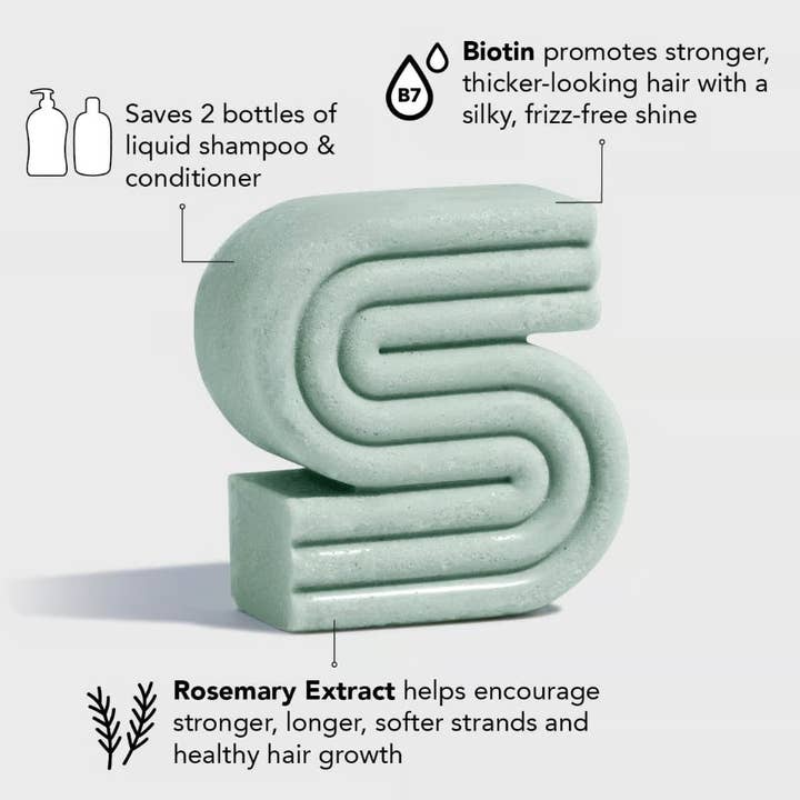 Kitsch Rosemary & Biotin Volumizing Solid Shampoo