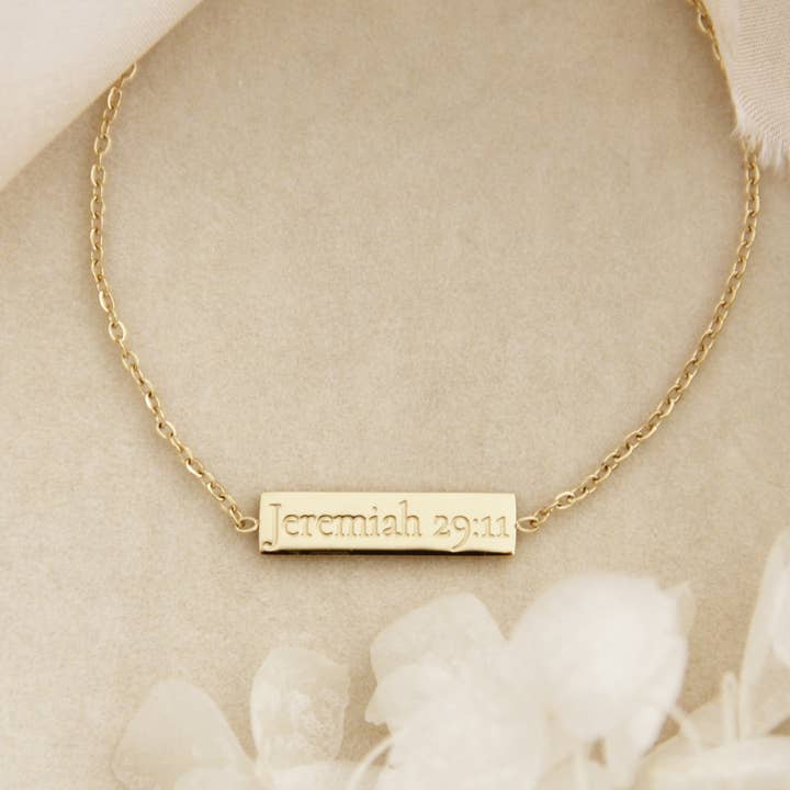 Hope, Jeremiah 29:11 Bracelet