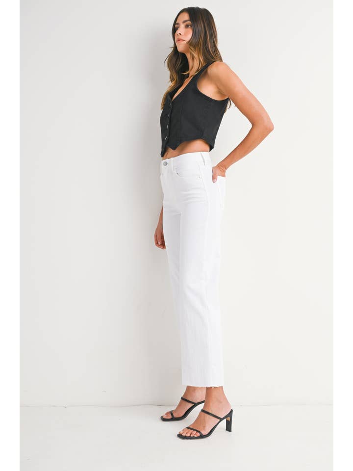 Just Black Denim Classic Straight Jeans