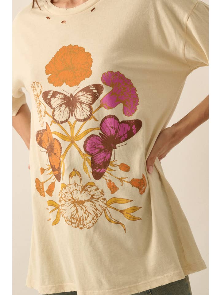Promesa Butterfly Oversized Tee