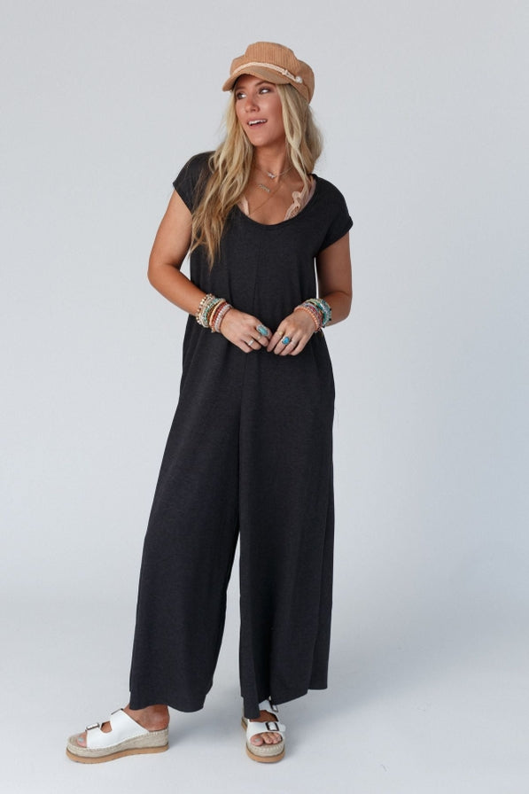 Three Bird Nest Daphne Scoop Neck Jumpsuit