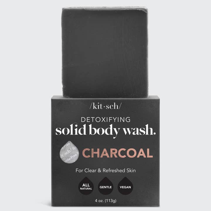 Kitsch Charcoal Detox Body Wash Bar