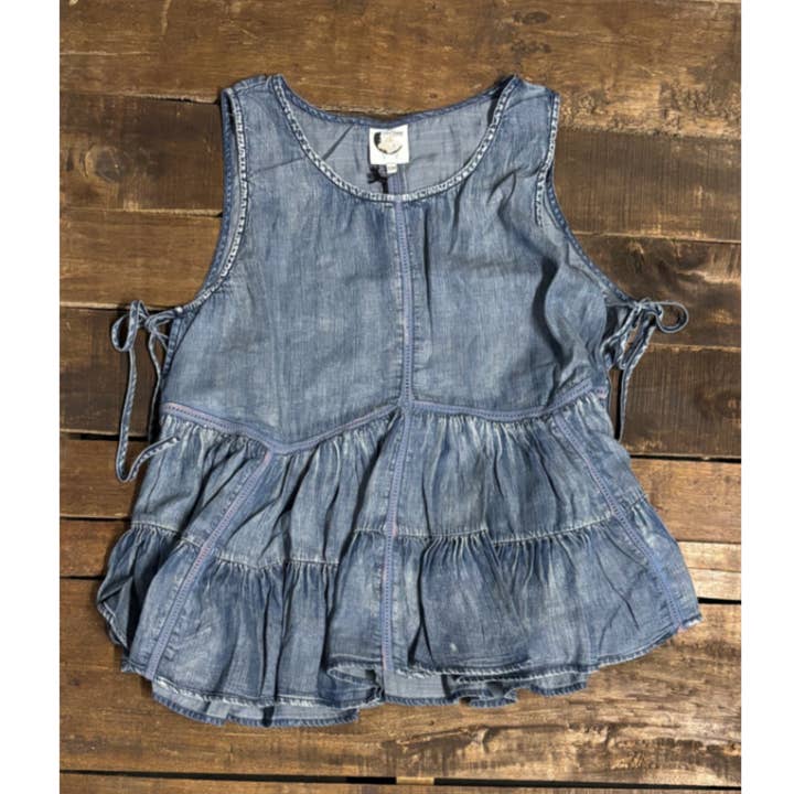 Jaded Gypsy Ruffle About Tank