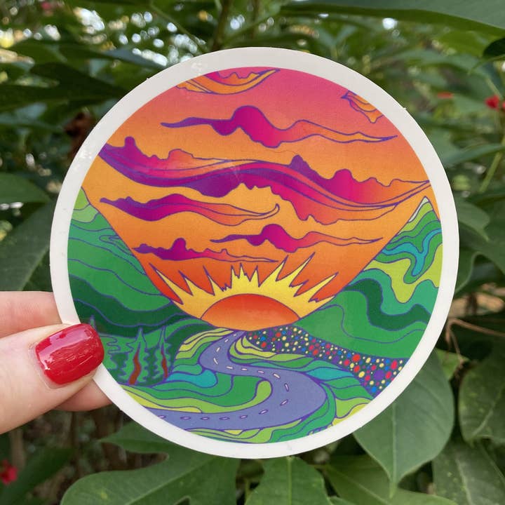 Adventure Awaits Sticker