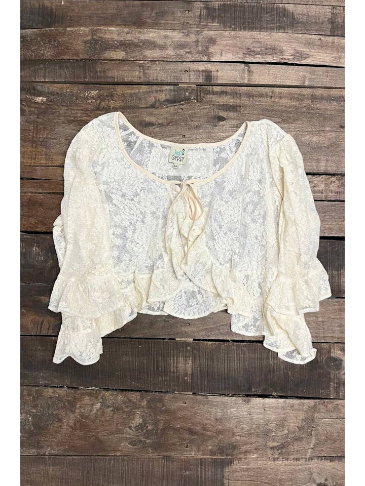 Jaded Gypsy All Your Love Lace Top