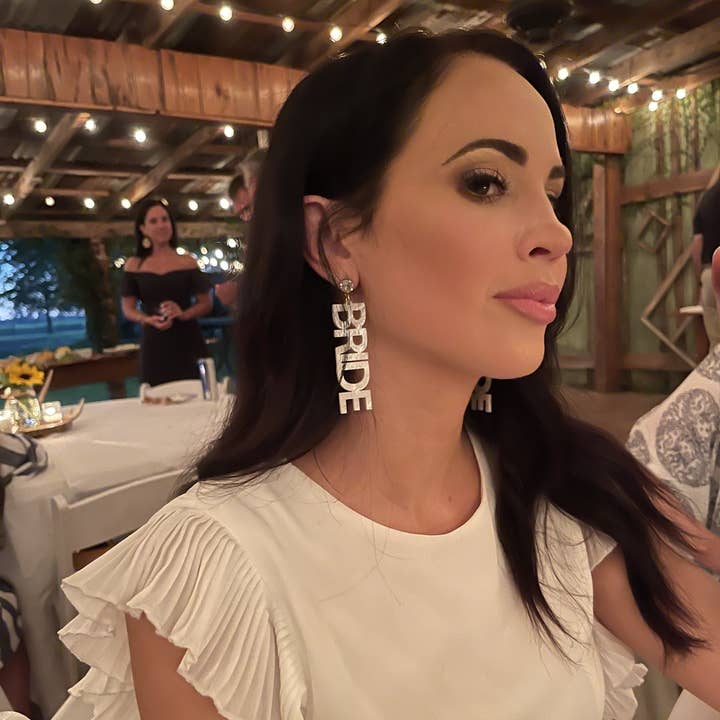 Taylor Shaye Bride Shimmer Drops Earrings