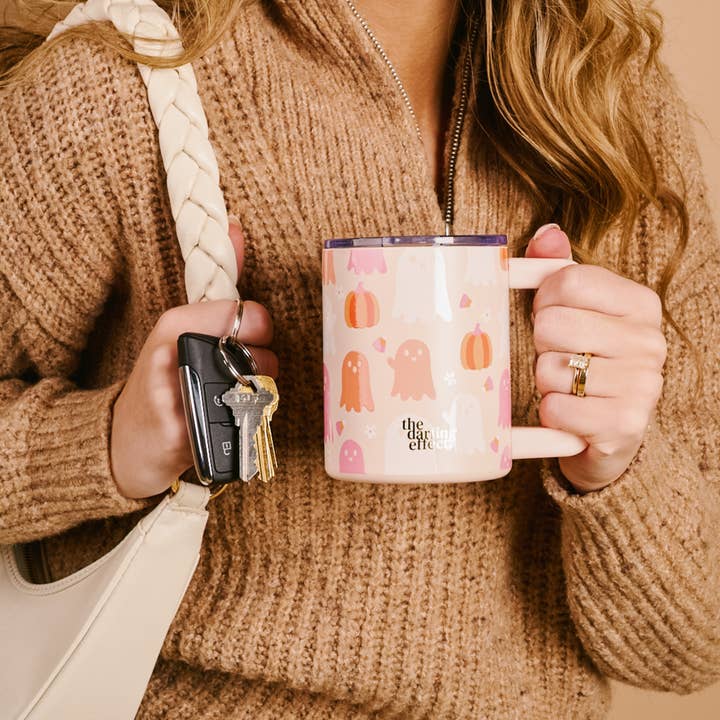 Ghost Party 14 oz Insulated Mug
