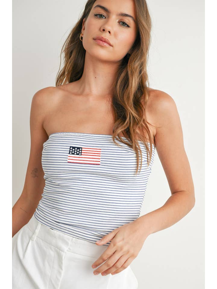 Stars & Stripes Tube Top