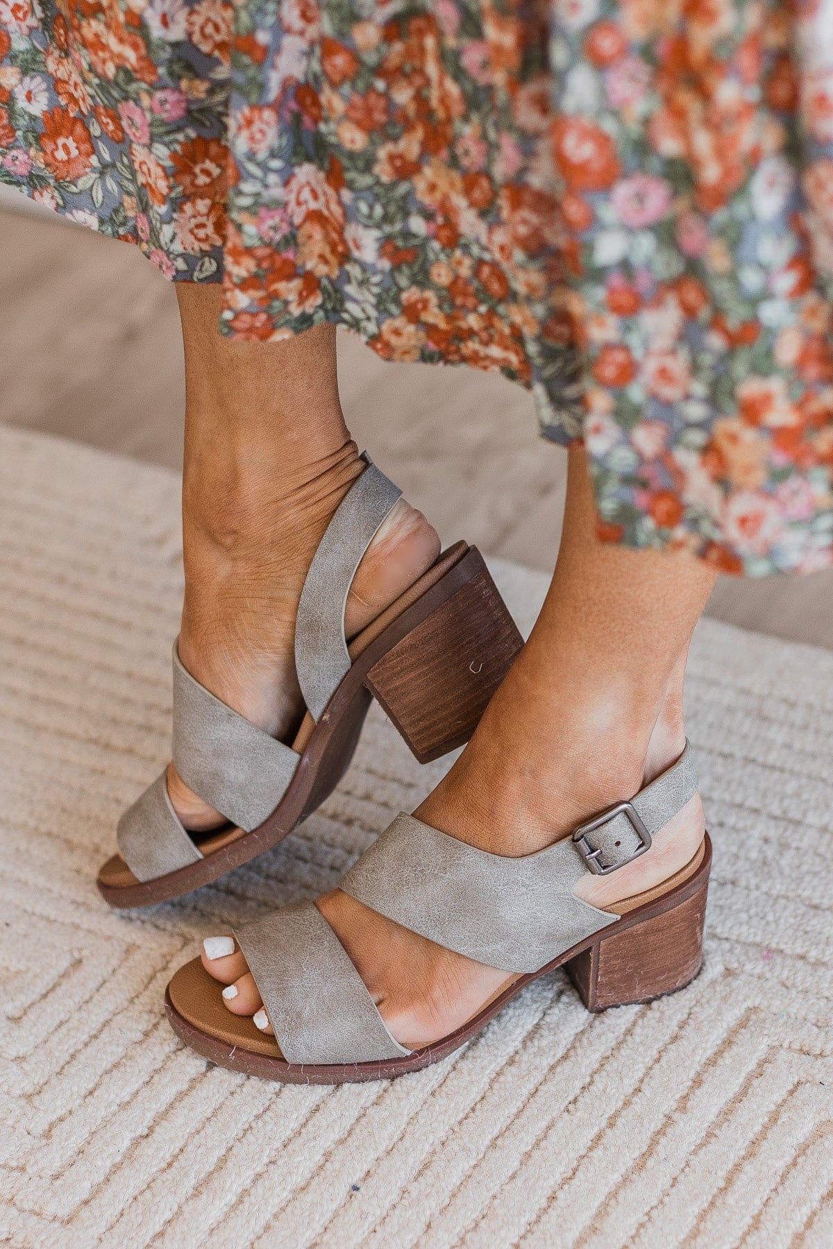 Very G Fiona Open Toed Wedge