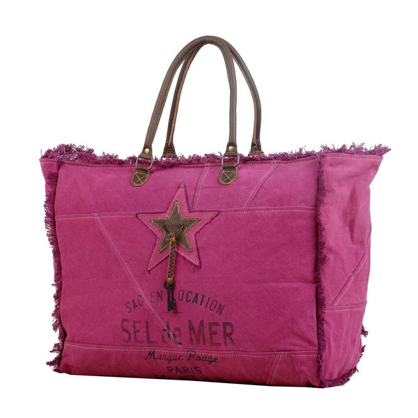 Myra Bag Popping Pink Weekender Bag