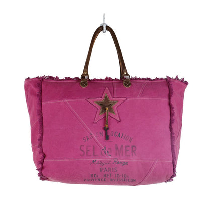 Myra Bag Popping Pink Weekender Bag