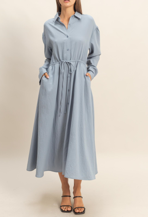 Pine Apparel Air Flow Midi Dress