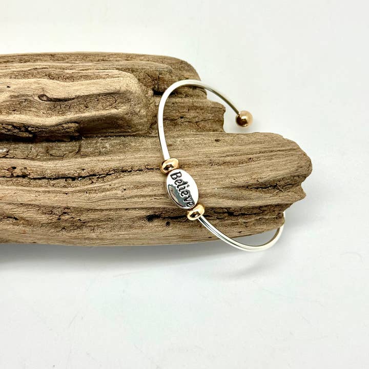 Believe Cuff Bracelet