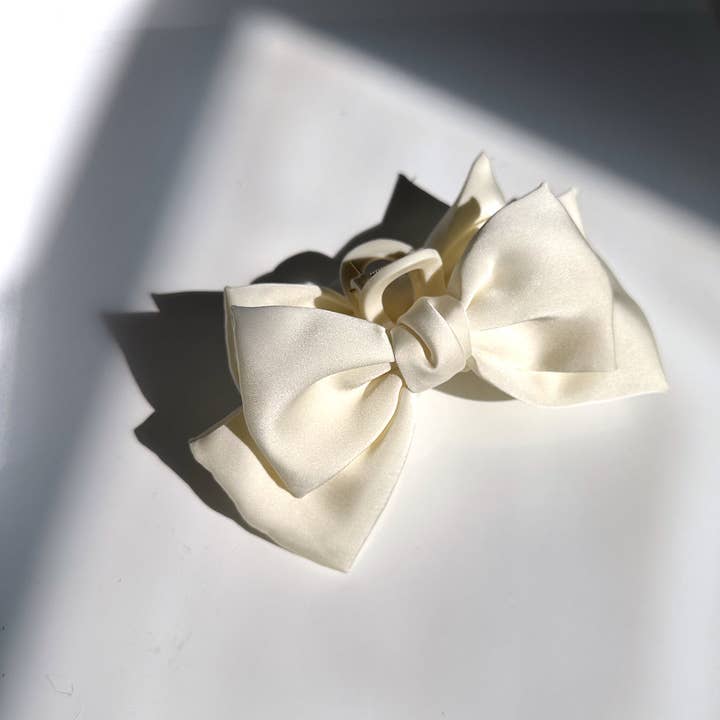 Ballet Bow Claw Hair Clip