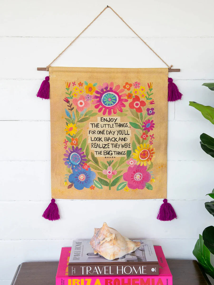 Natural Life Tassel Tapestry