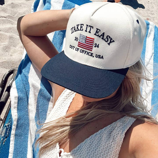 Kenz Kustomz Take It Easy Vintage Trucker Hat