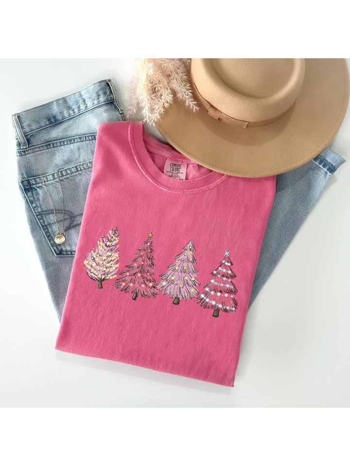 Merry Christmas Trees Tee