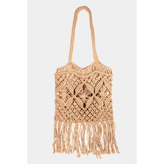 Intricate Woven Pattern Tote Bag