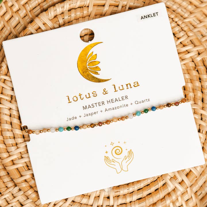 Master Healer 2mm Healing Anklet