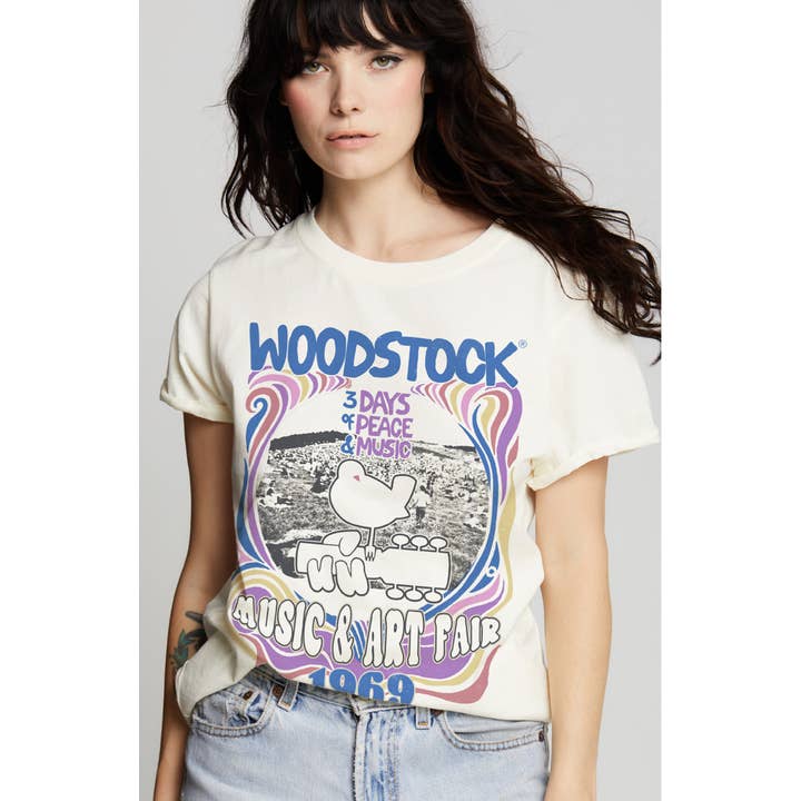 Recycled Karma Woodstock 1969 Graphic Tee