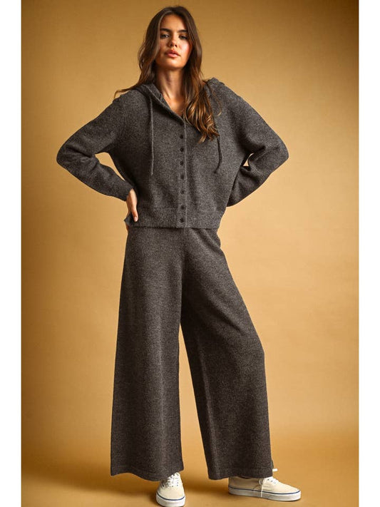 Miou Muse Hooded Knit Set