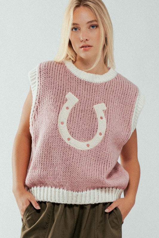 Urban Daizy Horseshoe Knit Vest