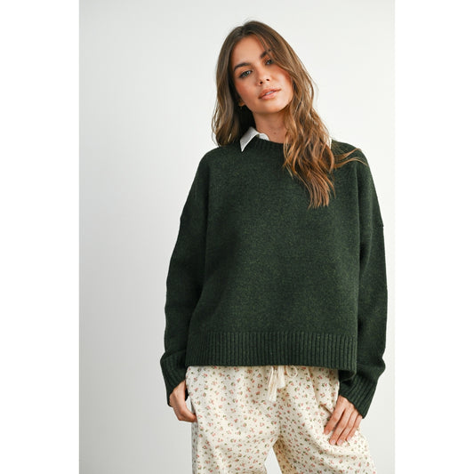 Buttermelon Tie Back Sweater