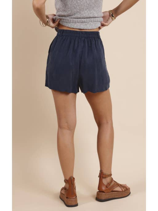 Sadie & Sage Heritage Pleat Shorts