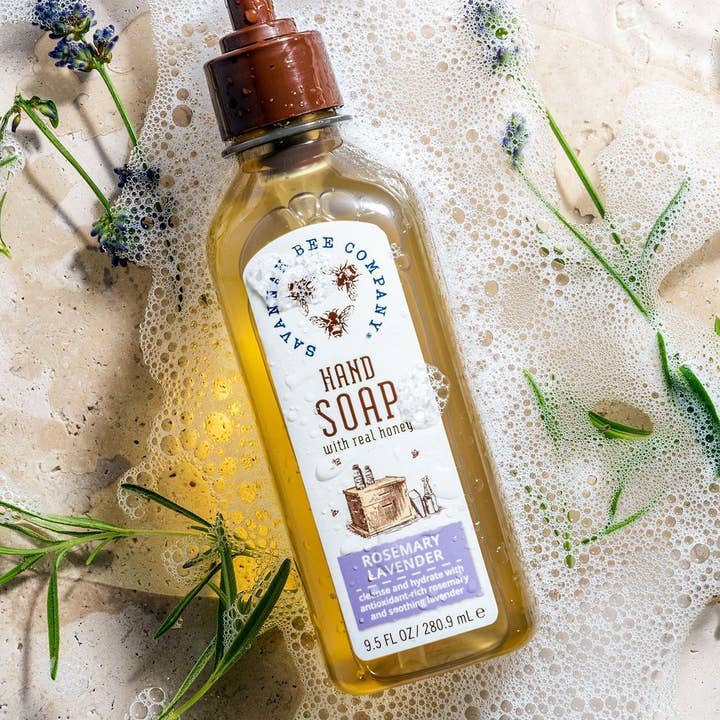 Savannah Bee Company Rosemary Lavender Hand Soap