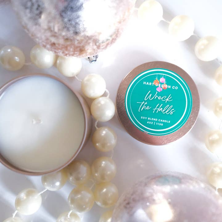 Wreck The Halls 4oz Candle