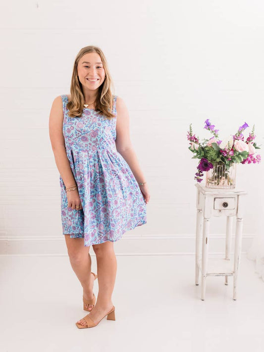 Santorini Sunset Mini Dress