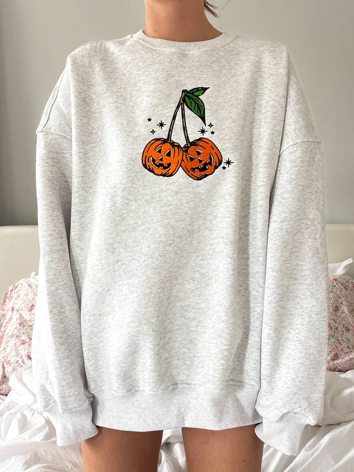 Sunkissed Coconut Pumpkin Cherries Sweatshirt