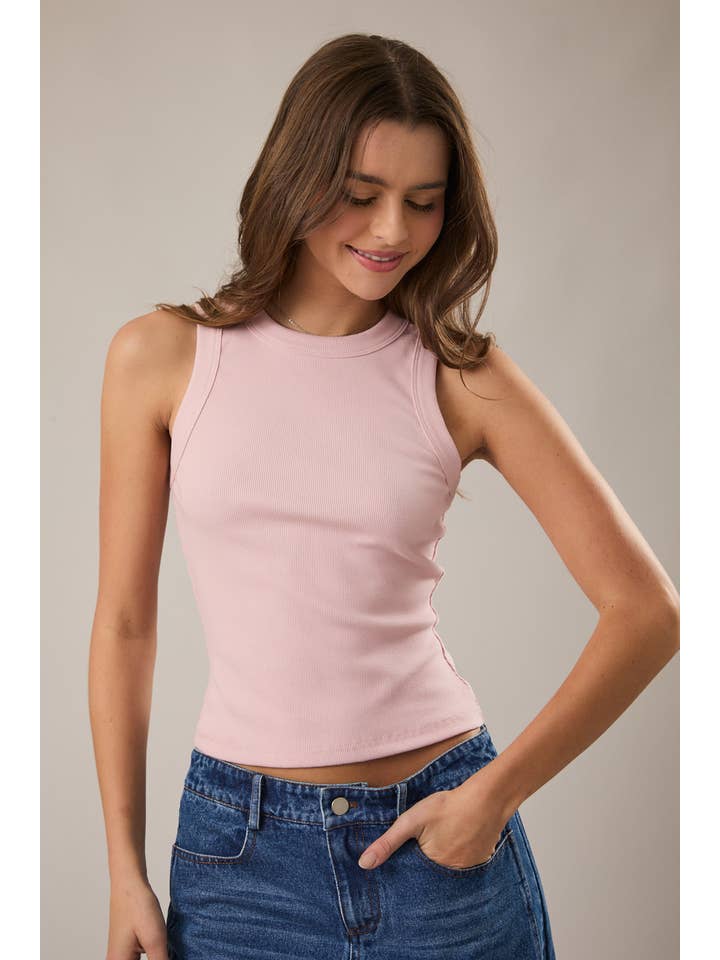 Le Lis Sleeveless Ribbed Top
