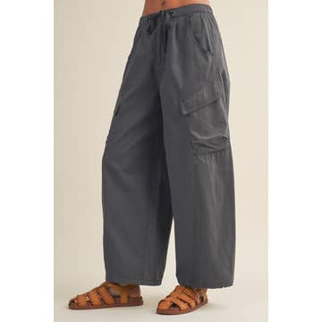 Mustard Seed Twill Voluminous Cargo Pants