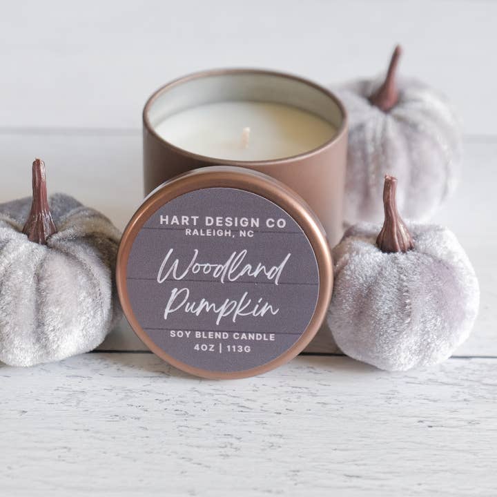Woodland Pumpkin 4oz Candle