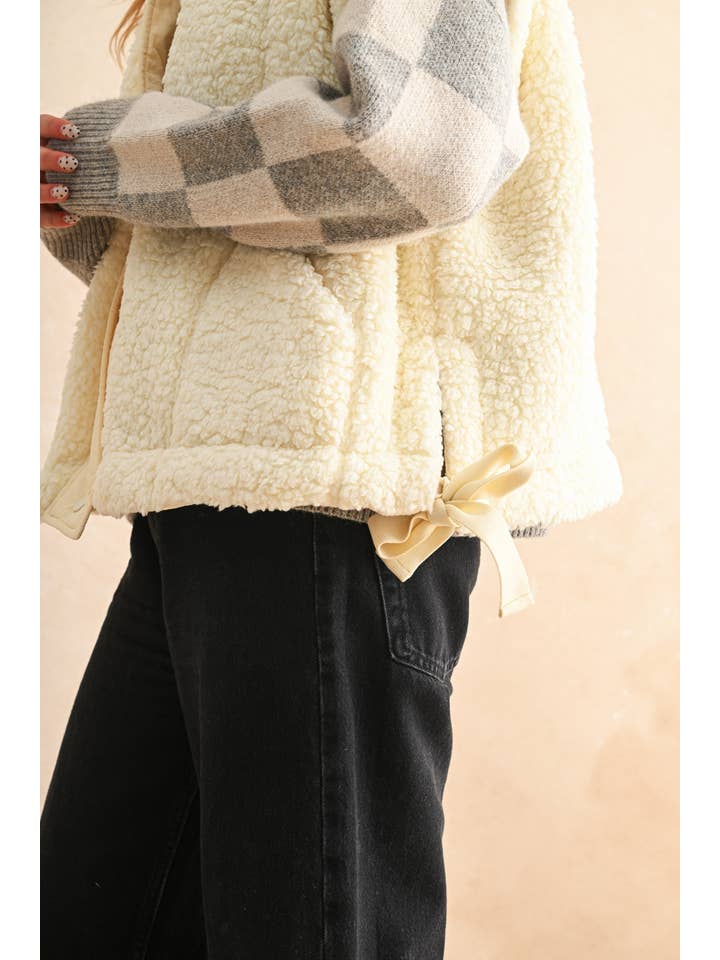 Miou Muse Teddy Utility Vest