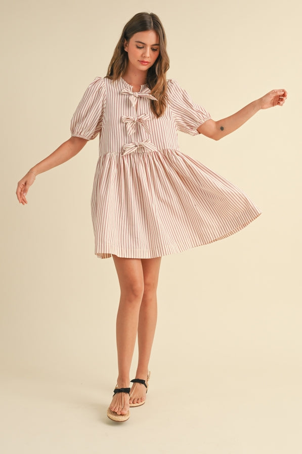 Miou Muse Bow Tie Dress