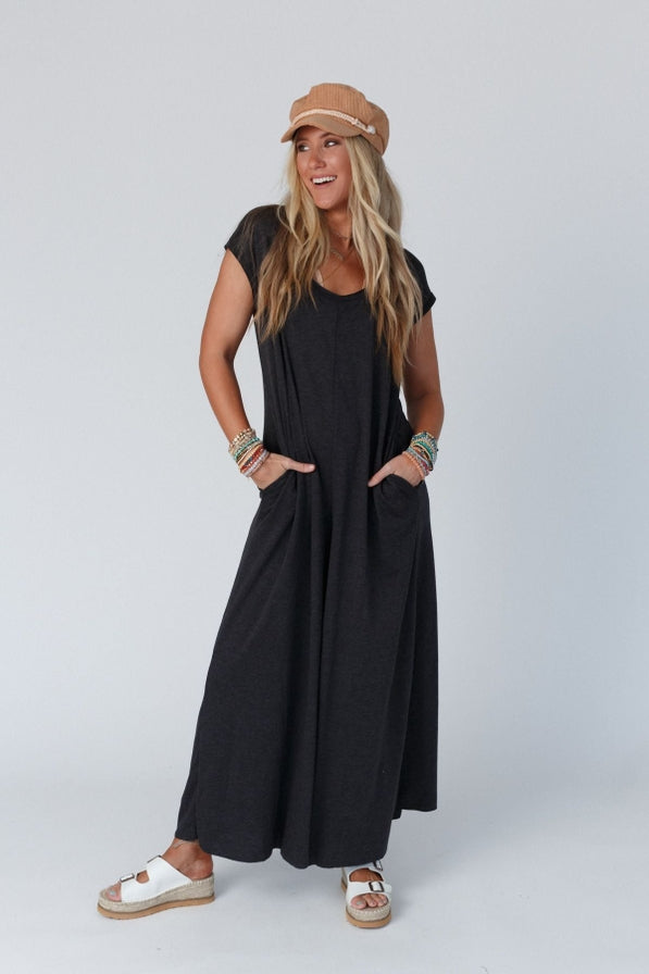 Three Bird Nest Daphne Scoop Neck Jumpsuit