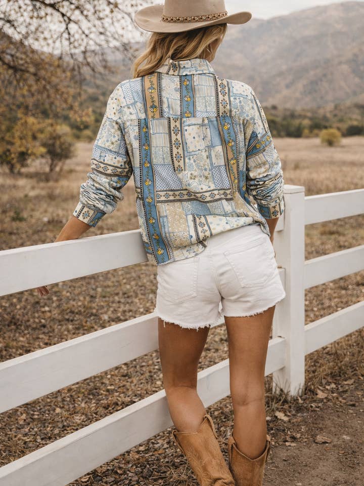 The Maribel Patchwork Shirt