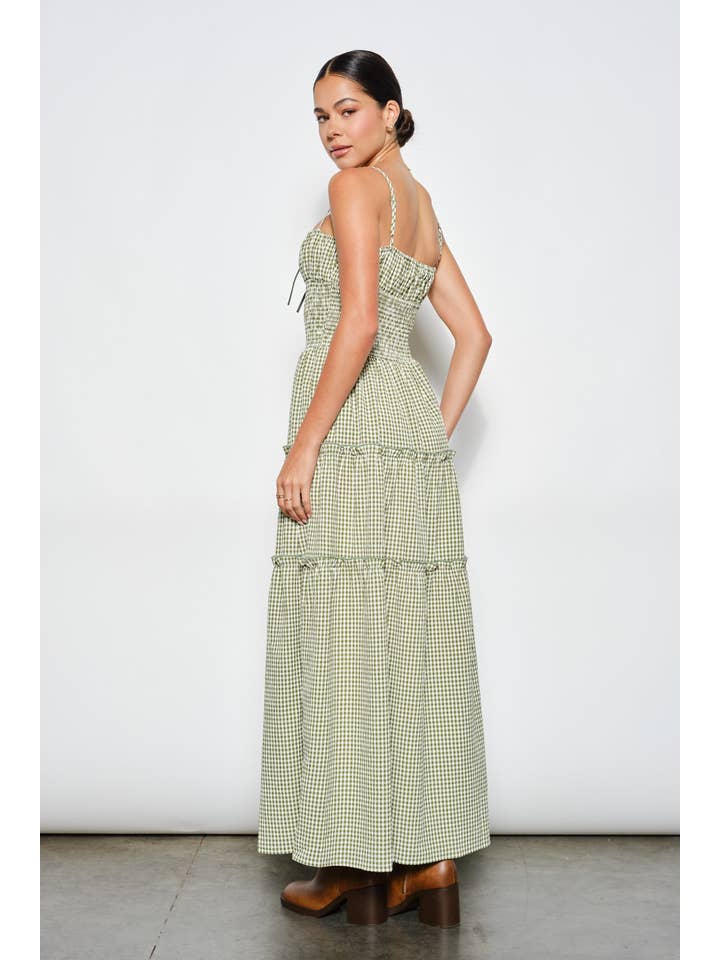 Pretty Garbage Carol Smocked Waist Dress