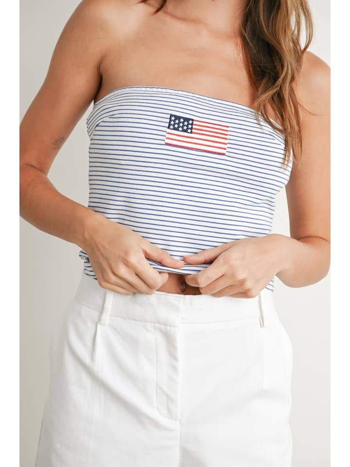 Stars & Stripes Tube Top
