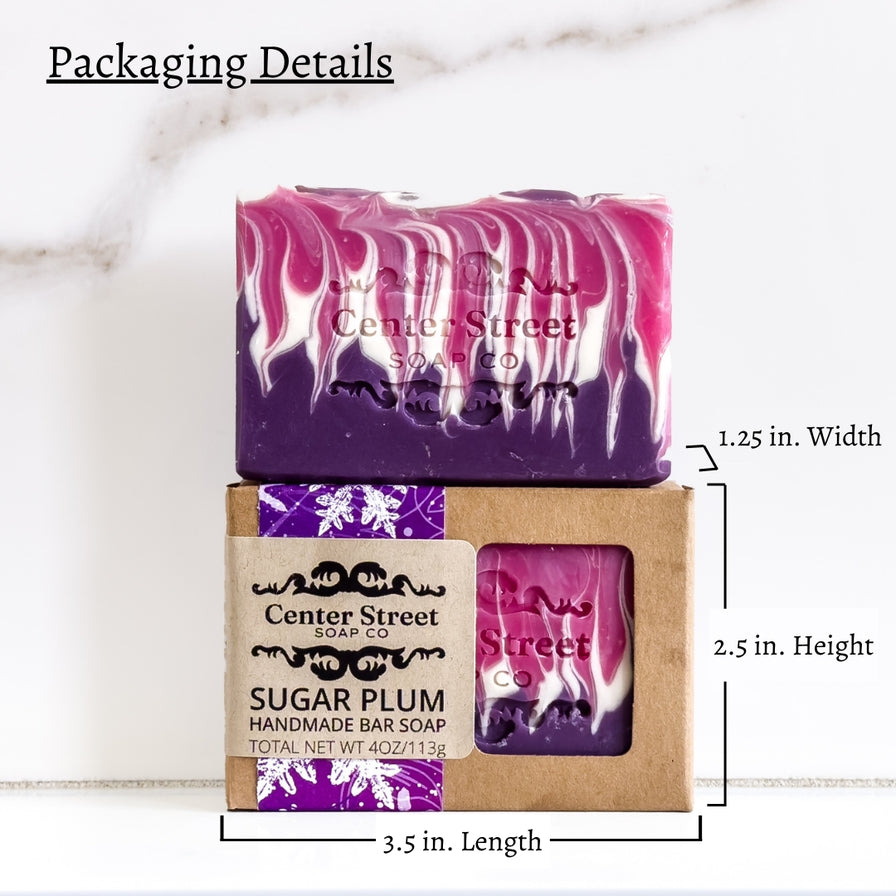 Center Street Soap Co. Sugar Plum Bar Soap
