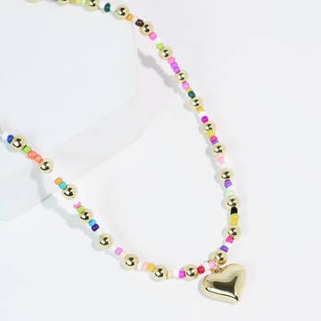 Pop Of Love Necklace