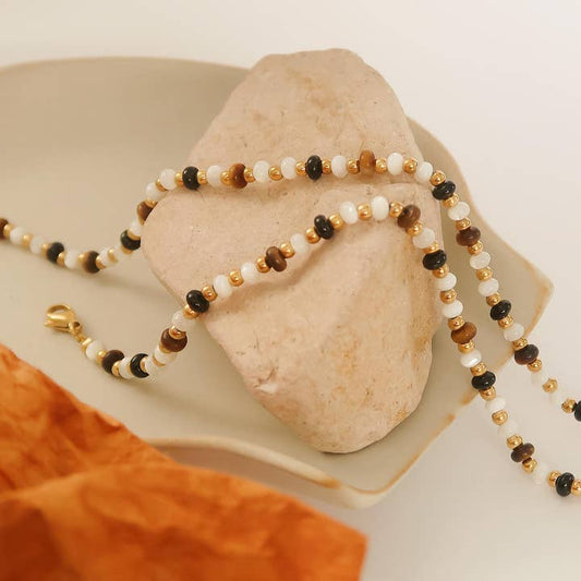 Boho Beaded Necklace
