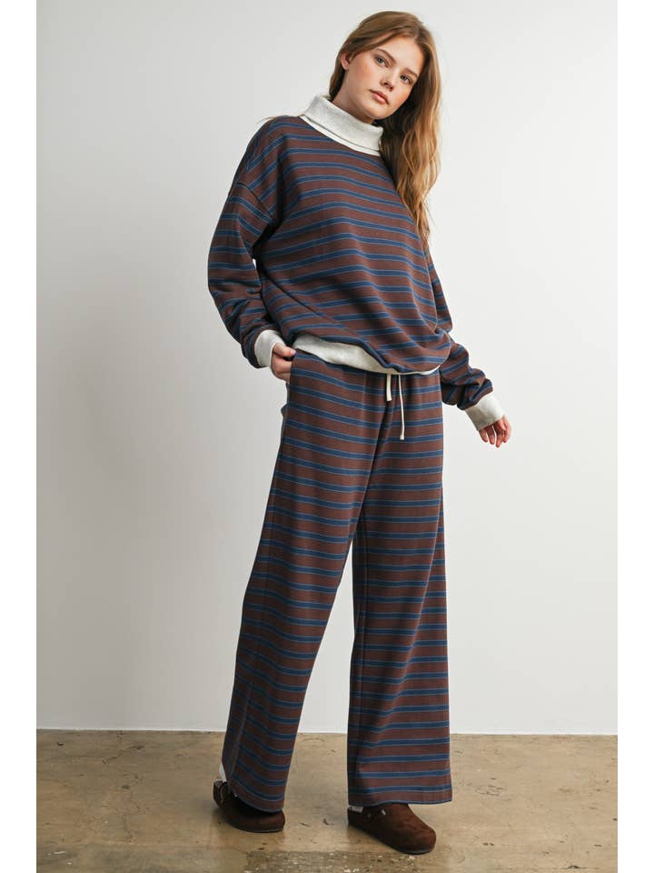 Buttermelon Stripe Knit Set