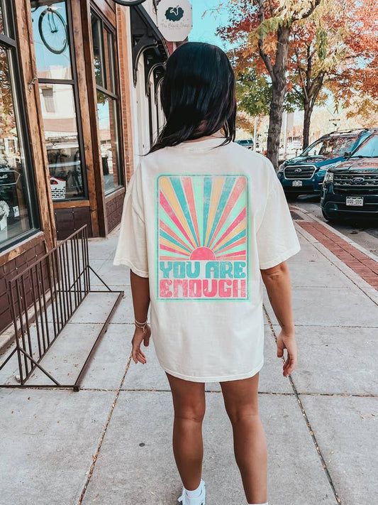 You Are Enough Graphic Tee