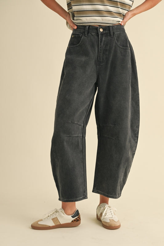 Miou Muse Barrel Cotton Pants